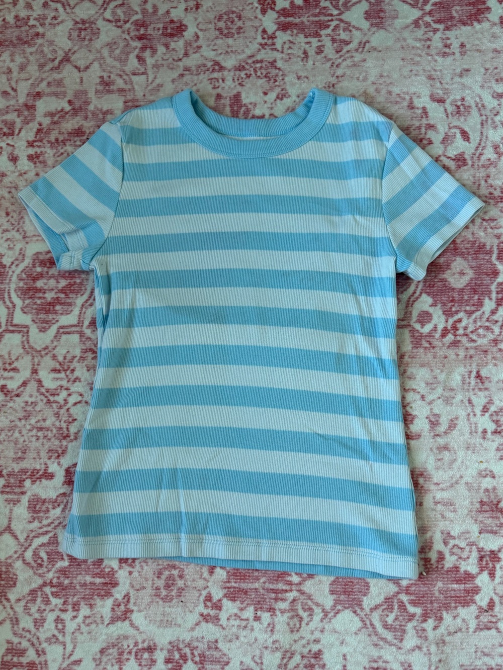 Old navy blue striped shirt